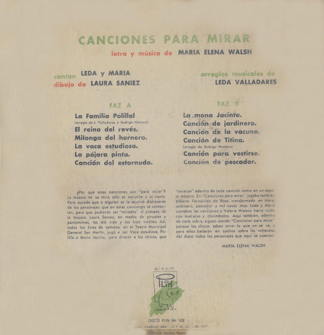 6419 4947A084 - Leda y Maria Canciones para mirar