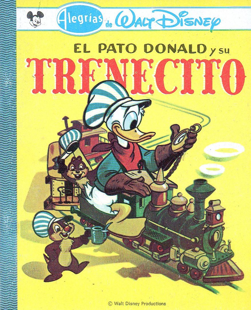 Alegrias 08 001 - Alegrias de Walt Disney El Pato Donald y su trenecito (Novaro)