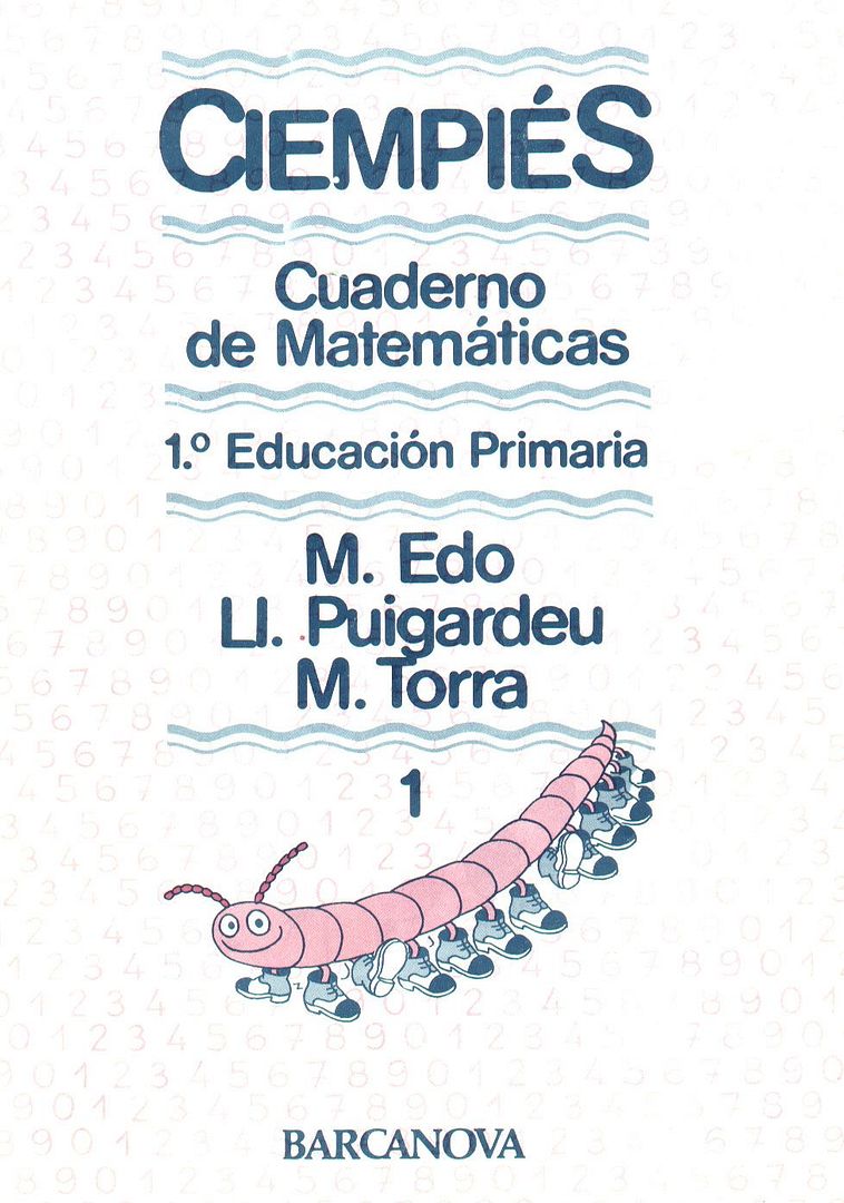 CIEMPIES - Ciempiés. Cuadernillos Matemáticas (1º Primaria)