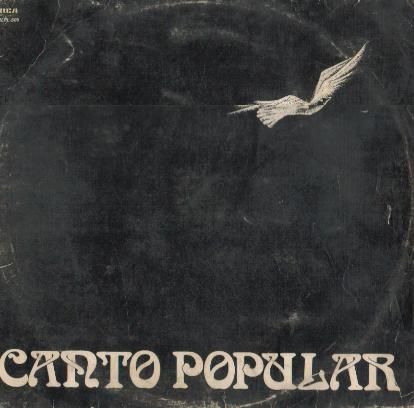 CantoPopular Escribotunombre frontal - Canto Popular – Escribo tu nombre (1984)