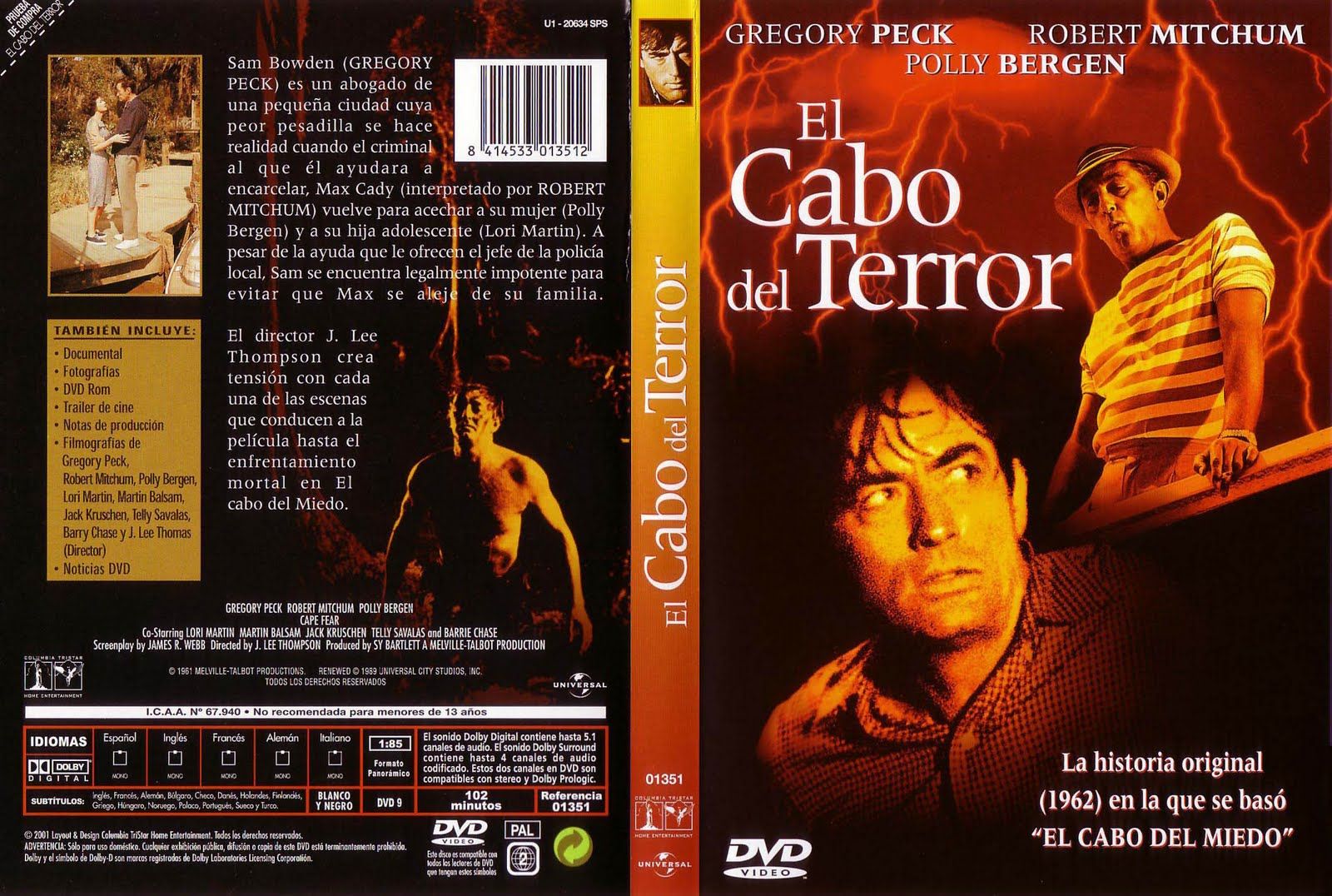 El Cabo Del Terror CineClasicoConecta2 - El cabo del terror Dvdrip Español (1962) Terror