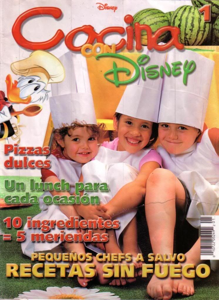 Portada 1 1 - Cocina con Disney Nº 1