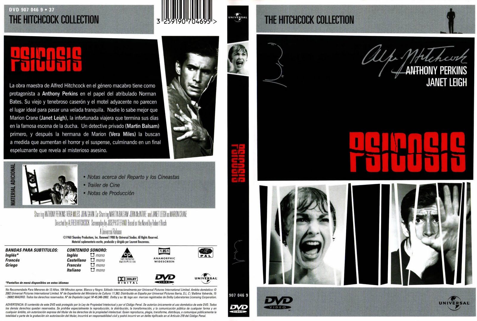 Psicosis CineClasicoConecta2 - Psicosis Dvdrip Español (1960) Terror