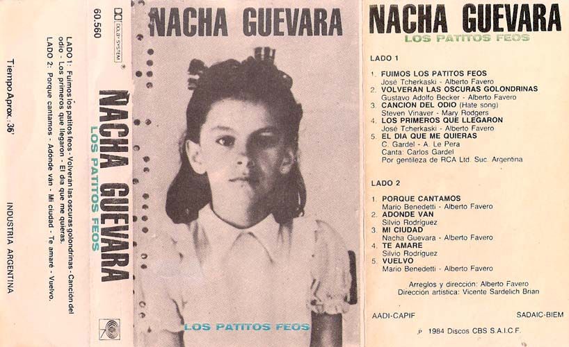 Tapa - Nacha Guevara - Los patitos feos MP3