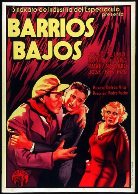 barrios bajos 1937 - Barrios Bajos (1937) Drama (Cine Anarquista CNT)