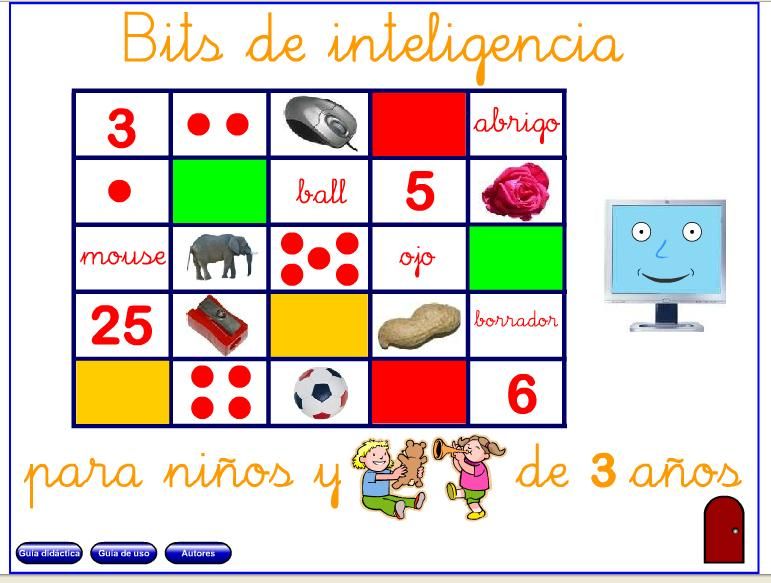 bits - Bits de Inteligencia para niños y niñas de tres años (Pc Interactivo)