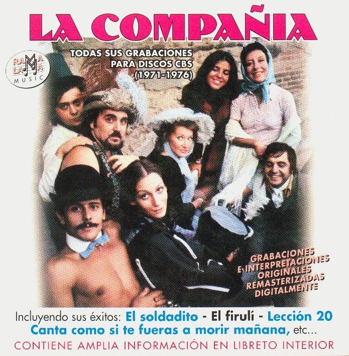 compaiaA - La Compañia - Todas sus grabaciones en discos CBS (1971-1976)
