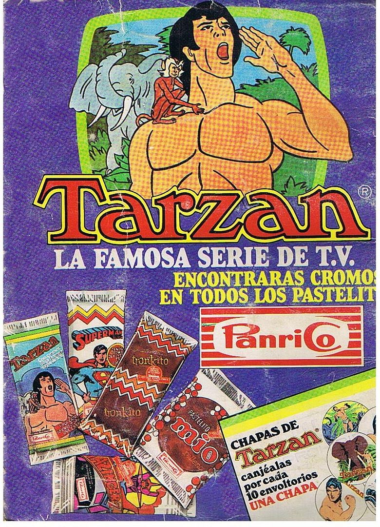 12B017 - Album cromos Tarzán (1979) Panrico