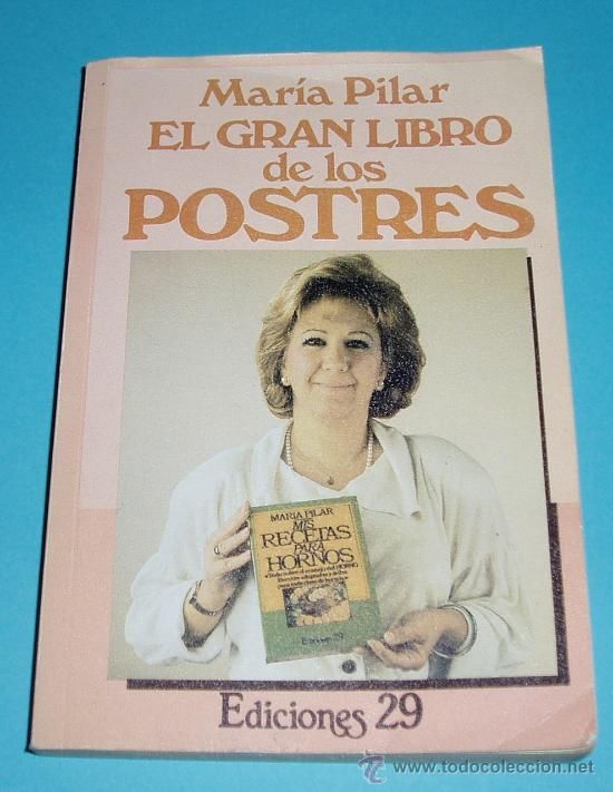22107016 - El gran libro de los postres - María Pilar Jerez