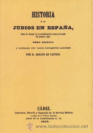26983034 - Historia de los Judios en España - Adolfo de Castro
