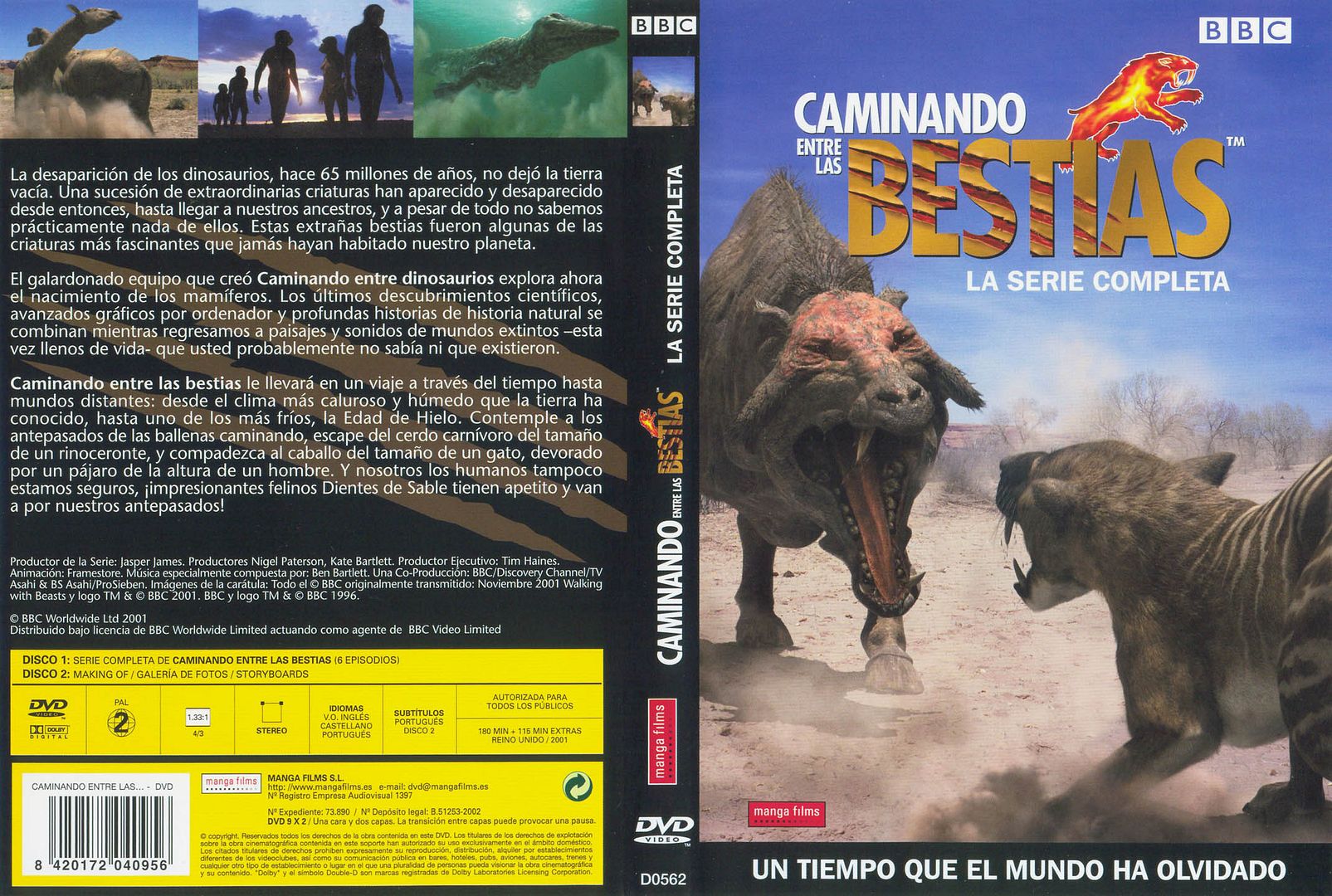 Caminando Entre Las Bestias Caratula - Caminando entre las Bestias Tvrip Español
