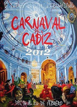 Cartel 2012 - Carnaval de Cádiz 2012