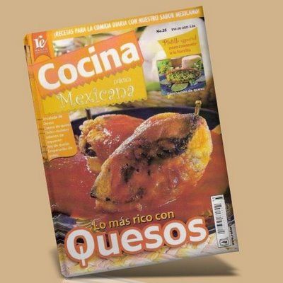 CocinaPracticaMexicanaNo25Losmasricosquesos - Lo más rico con queso - Cocina práctica Mexicana