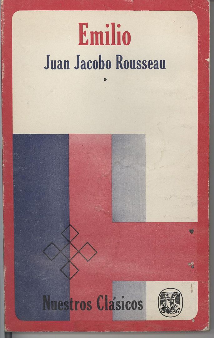 EmiloRousseau - Emilio o La educacion - Jean Jacques Rousseau