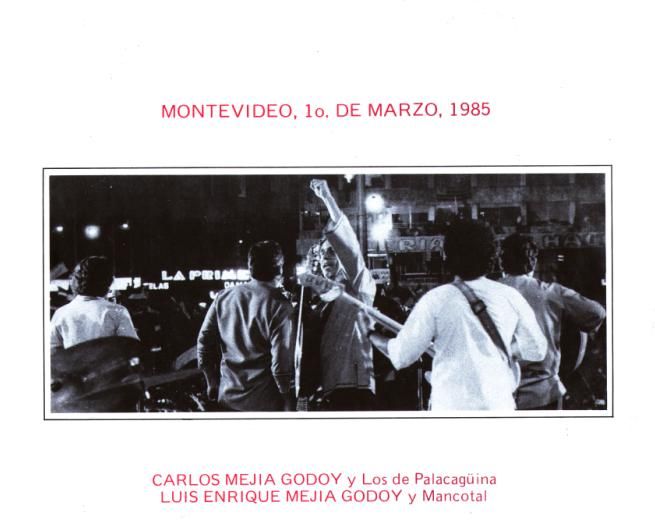 FRONTAL - Carlos y Luis Enrique MejÍa Godoy Montevideo 1º de marzo de 1985 MP3