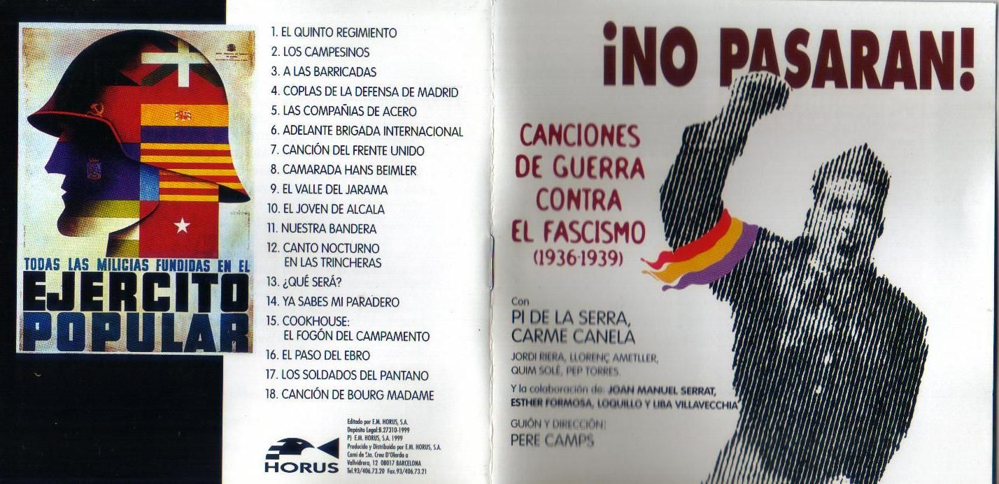 Fontal - No Pasaran! Canciones De Guerra Contra El Fascismo MP3