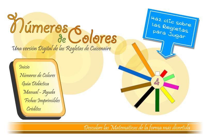 NUMEROSDECOLORES - Números de colores (Adaptado a discapacidad en el niño) (Pc Interactivo)