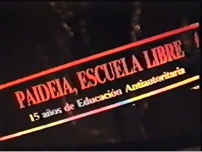 Paideia - Paideia, escuela libre: 15 años de educación antiautoritaria VHSRip Español