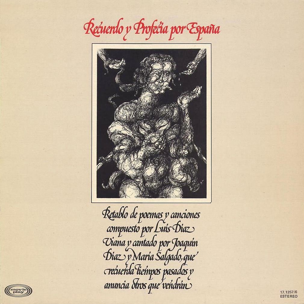 RecuerdoyProfec25C325ADa frontal - Joaquín Díaz - Recuerdo y profecía por España (1977)