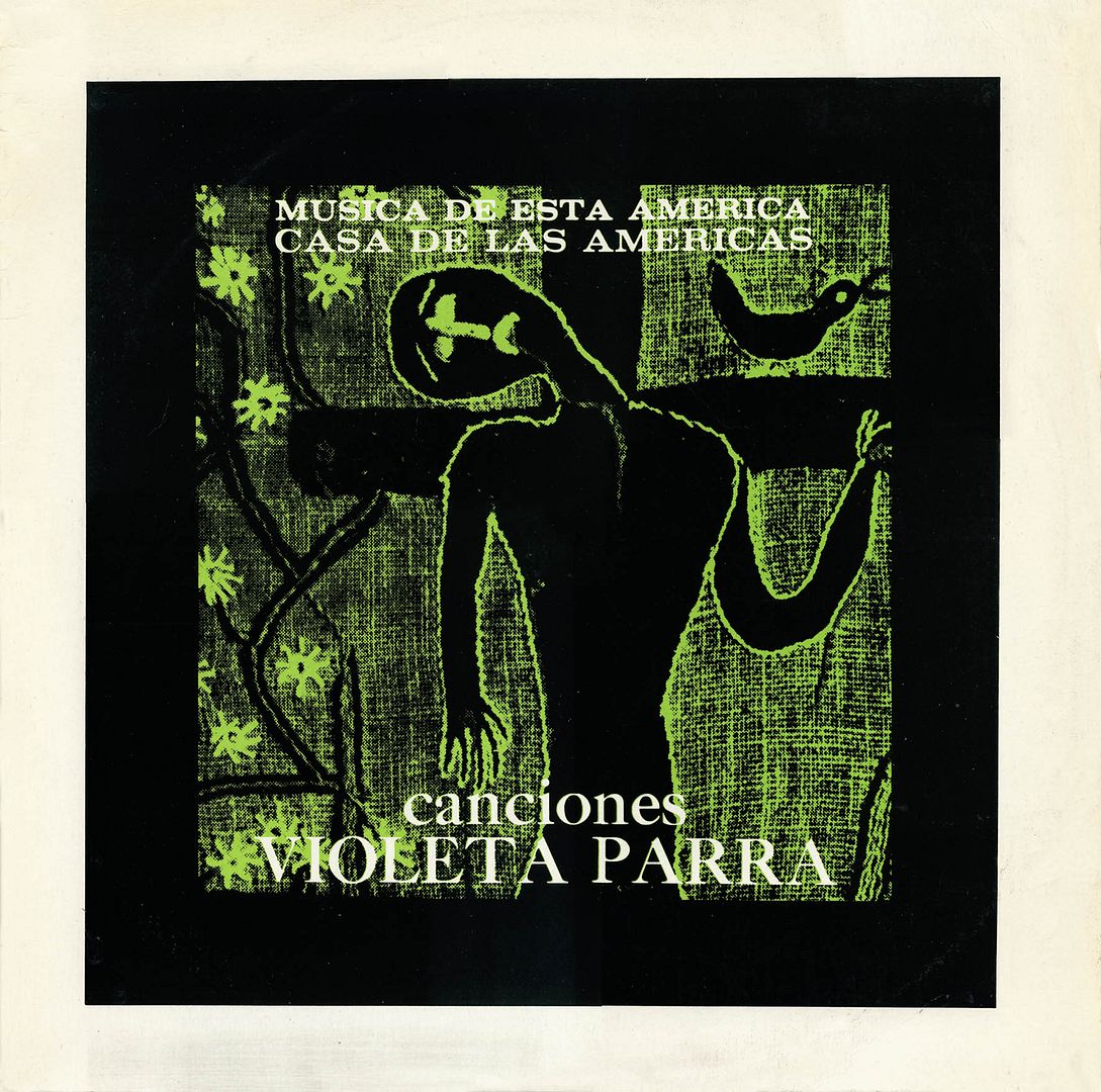 VioletaParra1971 frontal - Violeta Parra - Canciones Casa de las Americas (1971) MP3