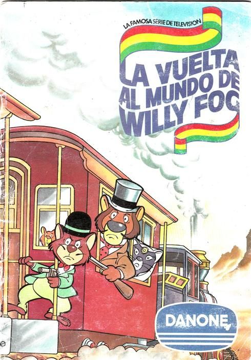 Willy - Álbum de Cromos La Vuelta Al Mundo de Willy Fog (Danone)