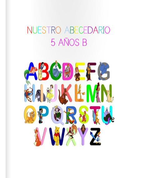 abecedario - Abecedario 5 Años (Preescolar)
