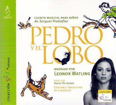 cd prokofiev petrenkocopia - AudioCuento Musical Pedro y el lobo (Voz humana)