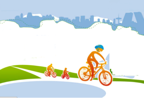 ciudad - La ciudad y el bosque (Seguridad Vial para niños)