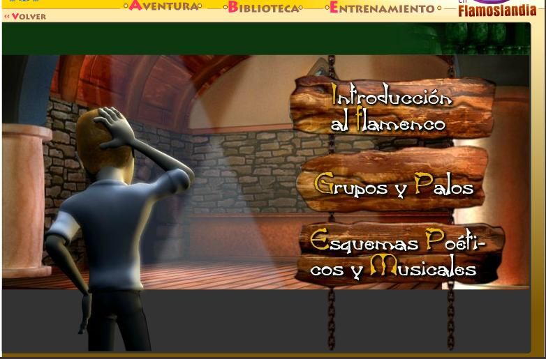 flamenco 1 - Flamoslandia (Flamenco en la escuela) (Pc Interactivo)