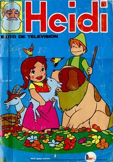 heidi001 - Álbum de cromos - Heidi (Editorial Fher) 1975