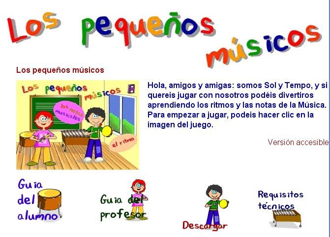 lospequeosmusicos - Los pequeños músicos (Pc Interactivo)