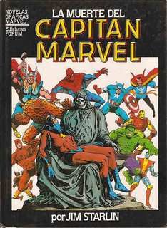 marvel - La muerte del Capitán Marvel