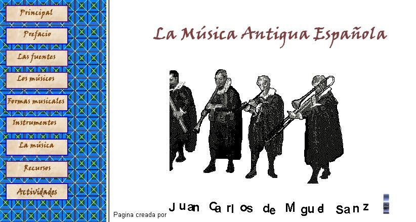 musicaantigua - La música antigua española en la Escuela (Pc Interactivo)