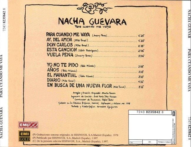 natacha2 - Nacha Guevara - Para cuando me vaya (1997) MP3