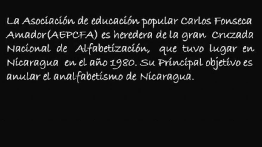 nica - Nicaragua Leer para vivir Vhsrip Español