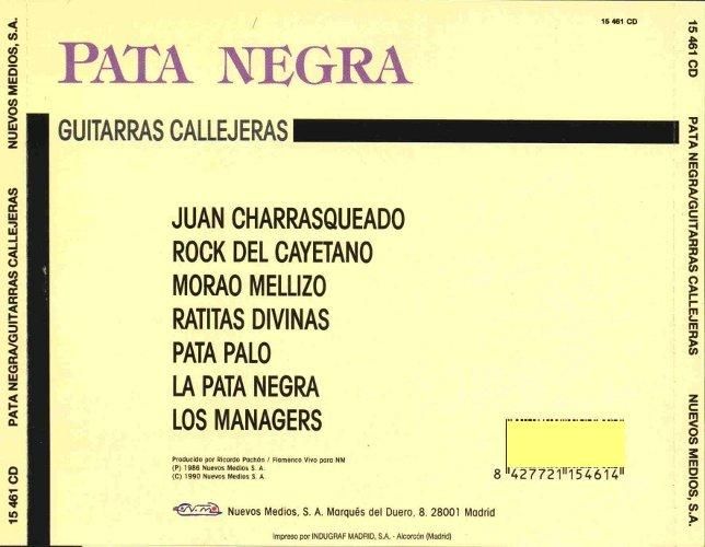 pata2 - Pata Negra - Guitarras Callejeras (1990) MP3