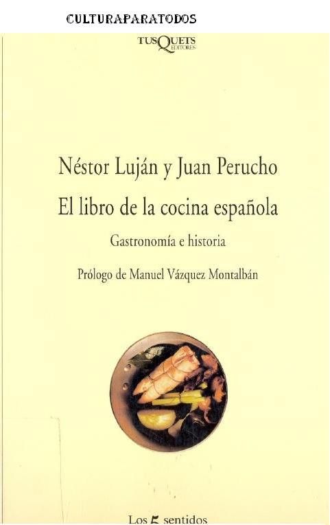 portada 6 - El libro de la cocina española, gastronomia e historia PDF