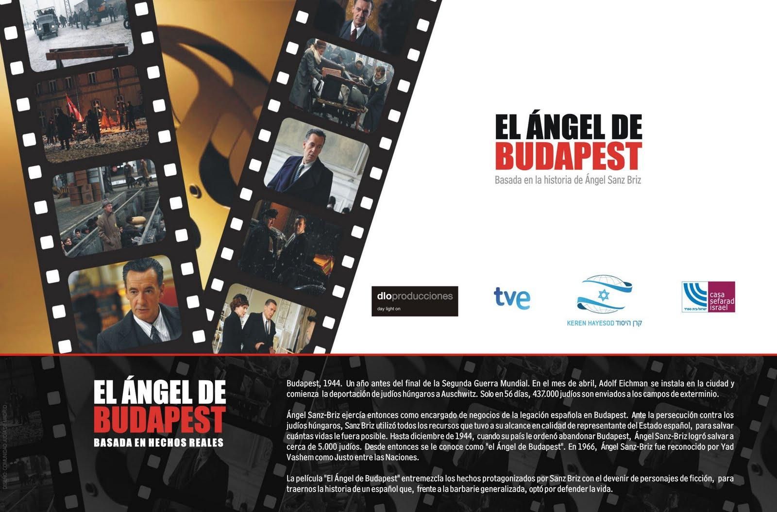 poster - El Ángel de Budapest Hdrip Español (2011) Drama-Historico
