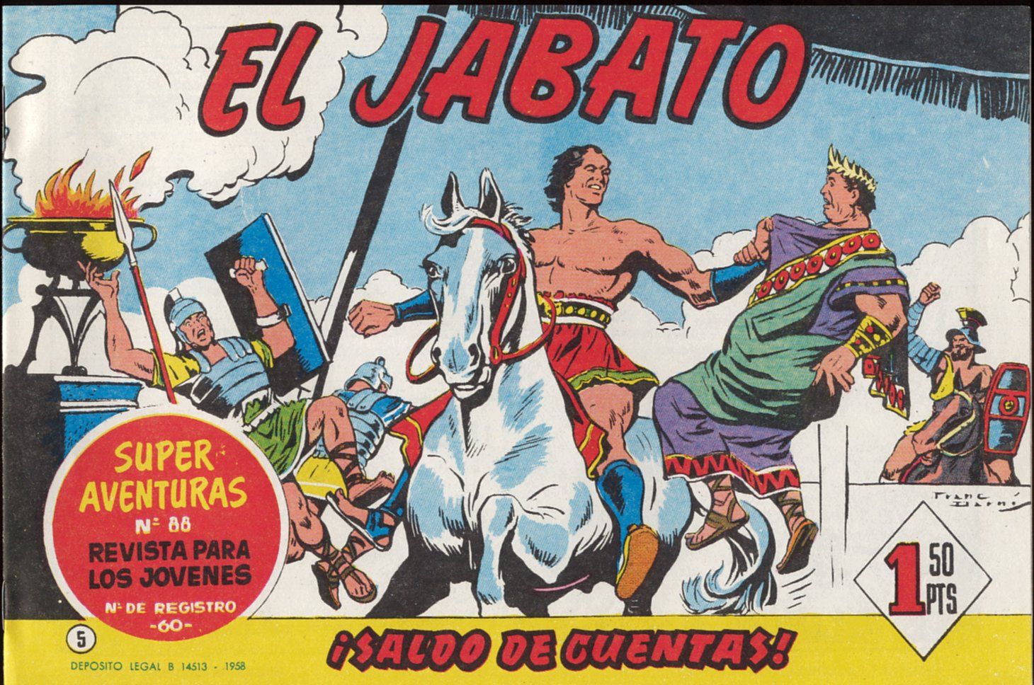 jabato 005 00 - Coleccion El Jabato (Superaventuras) nºs 1-381 (Cuadernillos apaisados)
