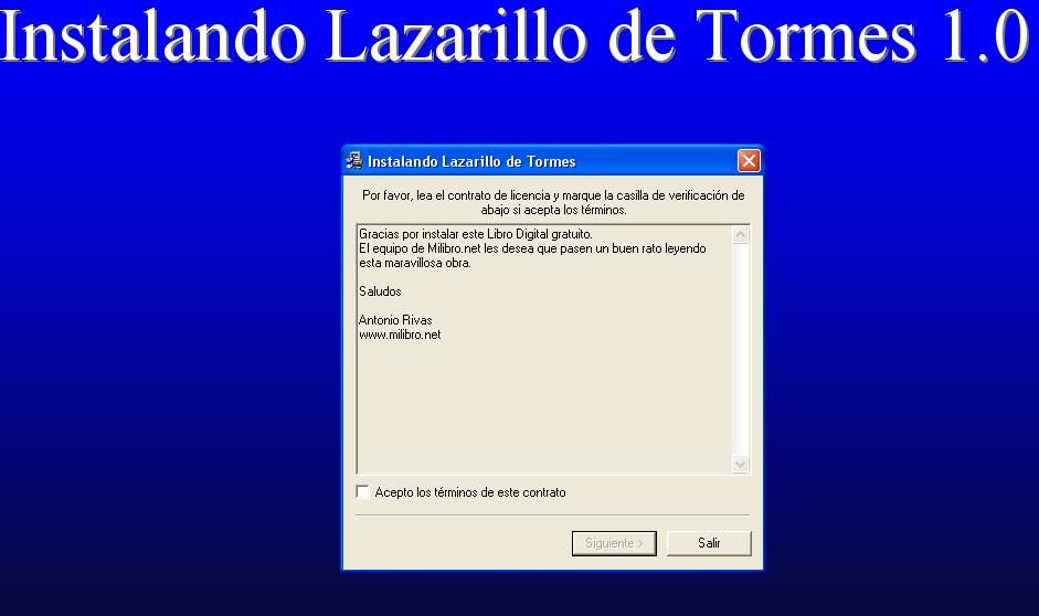 lazarillo - Lazarillo