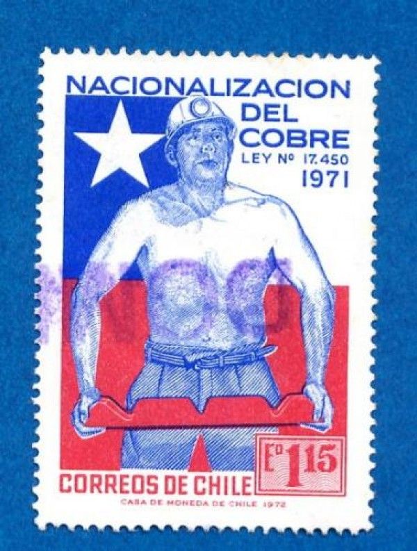 nacionalizacion cobre estampilla e1310416549407 - El cobre, ¿Sueldo de quién? Dvdrip Español 1 link