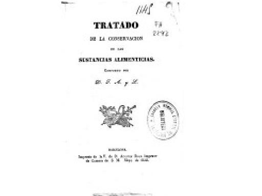 novisimo 1 - Tratado de la conservacion de las sustancias alimenticias