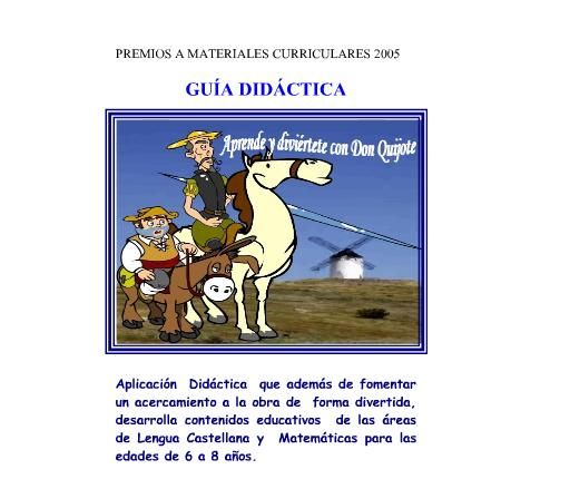 quijote 2 - Aprende y diviertete con Don Quijote