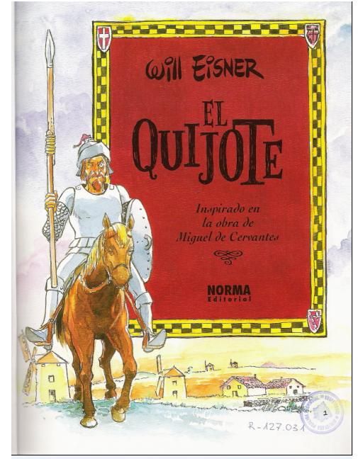 quijote - El Quijote - Will Eisner
