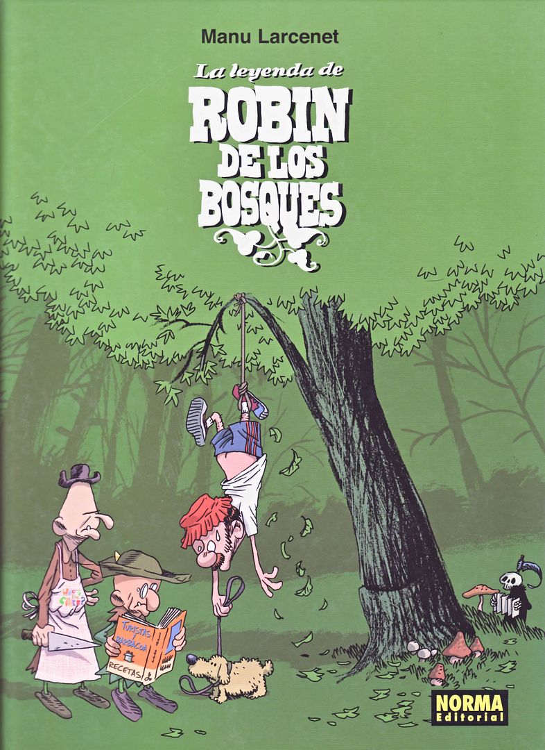 robin01 - La leyenda de Robin de los Bosques - Manu Larcenet
