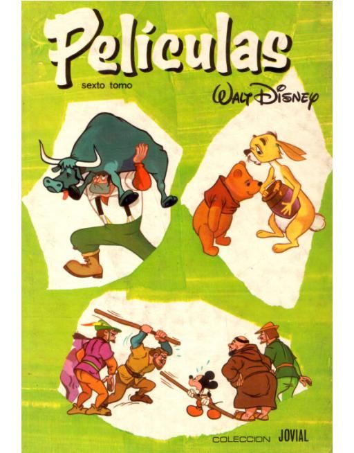 PELICULAS - Peliculas Walt Disney (Coleccion Jovial Nº 06)