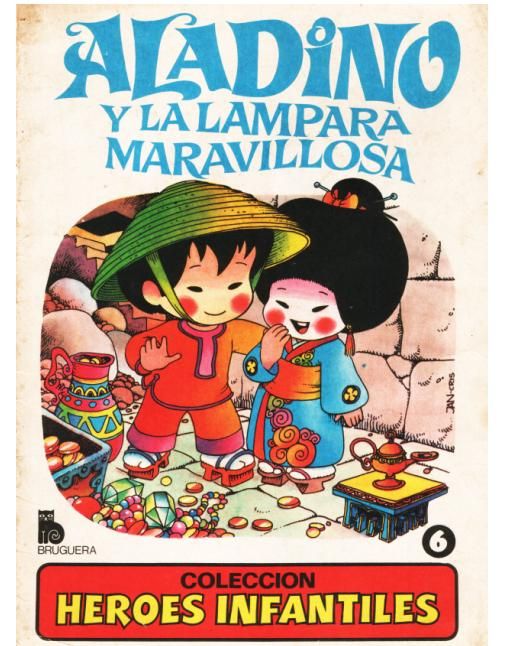 Pict0001 1 - Aladino Y La Lampara Maravillosa - Heroes Infantiles Nº 06