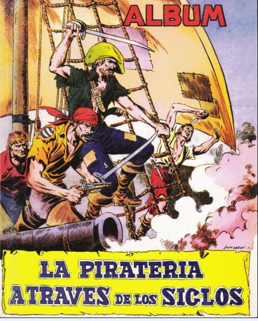 Pirateria 01 - Album cromos La pirateria a traves de los siglos