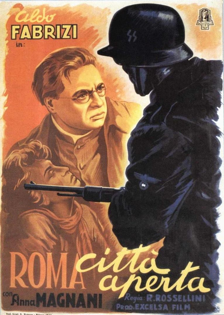 Roma ciudad abierta  - Roma ciudad abierta Dvdrip Español (1945) Drama-Bélico
