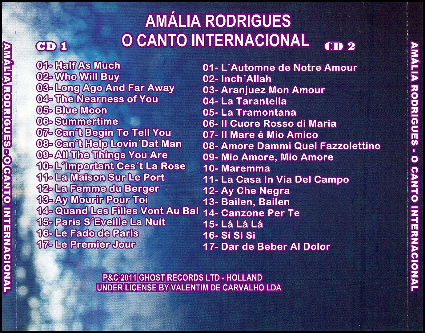 TRS - Amalia Rodrigues - O canto internacional (2011)